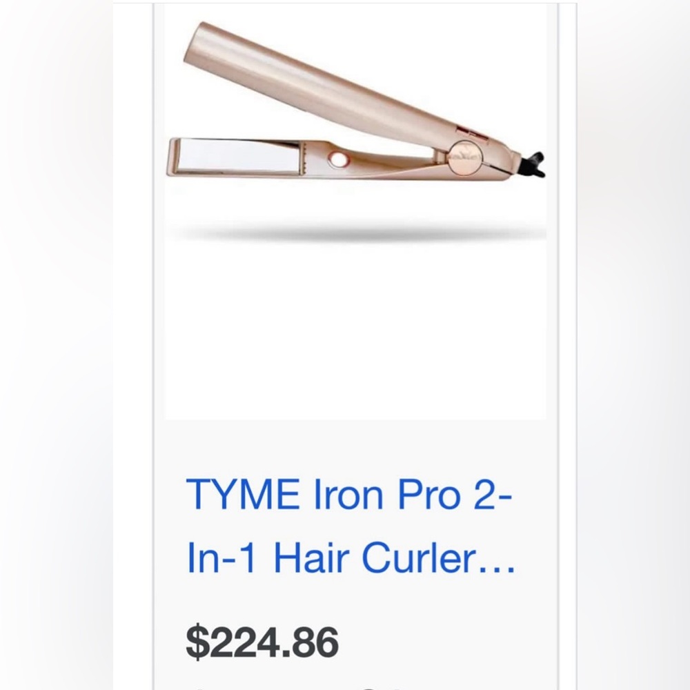 TYME CURLER/ STRAIGHTER
